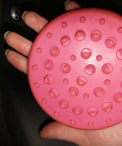 Olabeauty Anti Cellulite Massager Brush Mitt Pink 7 716LU1c4IWL