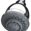 Culligan WSH-C125 Wall-Mounted Filtered Showerhead with Massage, 10,000 Gallon, Chrome, 8.5"L x 4.75"W 30 716LoHR8wSL