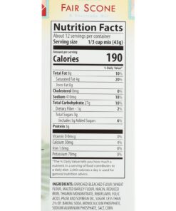 Fisher Orginial Fair Scone & Shortcake Mix, 18 OZ (Pack of 3) 1.12 Pound (Pack of 3) 17 716LxqW1BL