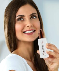 HerStyler Hair Repair Serum - Argan Oil, Vitamin E and Aloe Vera Hair Serum for Frizz Control, Shine and Straightening - Coz Love is in the Hair - 2 Fl. Oz., 60 Ml 2 Fl Oz (Pack of 1) 29 716M3irLTWL