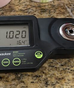 Alternative view of Milwaukee MA887 Digital Salinity Refractometer with Automatic Temperature Compensation, Yellow LED, 0 to 50 PSU, +/-2 PSU Accuracy, 1 PSU Resolution (color may vary)