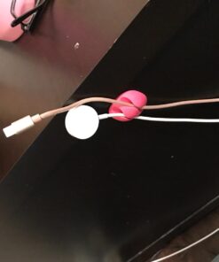 iGotTech Cable Clips and Cord Management System 6 Pack of Dual Slotted Adhesive Desktop Cable Organizers | Phone & Computer Wire Holder (Multicolor) Multicolored 37 716MJ Rg6OL 1