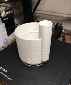 HATCHBOX 1.75mm White PLA 3D Printer Filament, 1 KG Spool, Dimensional Accuracy +/- 0.03 mm, 3D Printing Filament 39 716MVgPkFNL