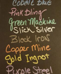 Crayola Metallic Markers, Art Supplies, 8 Count, Colors May Vary 31 716MajPw9HL