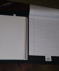 Case-it Executive Zippered Padfolio with Removable 3-Ring Binder and Letter Size Writing Pad, Black (PAD-40) Single PAD-40 64 716Mh9XHnLL