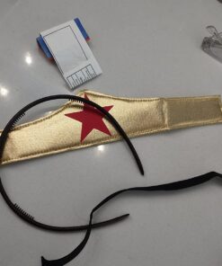 Rubie's Costume Co Women's Dc Superheroes Wonder Woman Tiara One Size 19 716N1o0uPhL