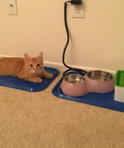 Van Ness Pets Large Waterproof Food And Water Bowl Mat For Dogs, Cats 24 716Nq8AH7L