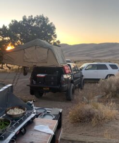 Coleman Triton+ 2-Burner Propane Camping Stove, Push-Button Instant Ignition, Portable Camp Grill, Adjustable Burners, Wind Guards, 22,000 Total BTUs of Power, Beach Cookouts, Backyard BBQ, Tailgating Silver 68 716OGfNM7dL