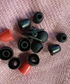 sephia SP3060 Wired Headphones, HD Bass Driven Audio, Lightweight Aluminum Wired in Ear Earbud Headphones, S/M/L Ear Bud Tips, Earphone Case, 3.5mm Tangle-Free Cord (Without Mic) 50 716OgZJBdxL