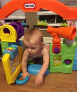 Little Tikes Activity Garden Playhouse for Babies, Infants and Toddlers - Easy Set Up Indoor Toys with Playtime Activities, Sounds, Games for Boys Girls Ages 6 Months to 3 Years 48 716P6QSEsL