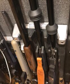 Lockdown Magnetic Barrel Rest with Rubber Contact Points for Gun Vault Organization, Storage and Security,Gray/Black, 11.5 Inch x 3.5 Inch x 7 Inch 15 716PAozMOsL