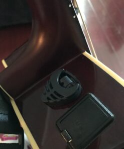 Guitar Picks & Guitar Pick Holder Easy to Paste on the Guitar Suitable for Acoustic Guitar Electric Guitar Bass Ukulele - Stick-on Holder + 10 Guitar Picks(Black Holder) 35 716PGjybeL