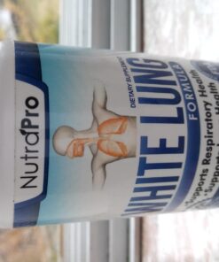 White Lung by NutraPro - Lung Cleanse And Detox.Support Lung Health. Supports Respiratory Health. 60 Capsule - Made in GMP Certified Facility. 25 716PLtR6rjL