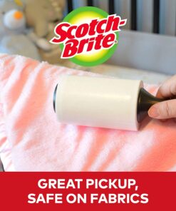 Scotch Brite Lint Roller, Value Pack of 75 Sheets, 375 Total Sheets 75 Sheets (5 Pack = 375) 12 716Q1y9TRKL