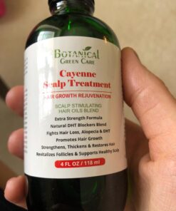 Saw Palmetto & Cayenne Scalp Oil For Hair Growth, Hair Loss Serum, Hair Oil For Dry Damaged Hair And Growth, Hair Growth Serum For Thicker Longer Fuller Healthier Hair, All Natural Vitamin Rich 46 716QE3uqf4L