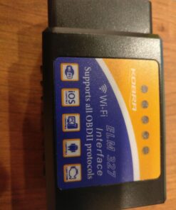 OBD2 Scanner & WIFI Car Code Reader – Clears Check Engine Light Instantly – Diagnose 3000 Car Codes - Wireless Car Diagnostic Scanner – Auto Scanner For 1996+ Vehicles (iOS & Android Devices Only) (1) 57 716QIwDBqvL