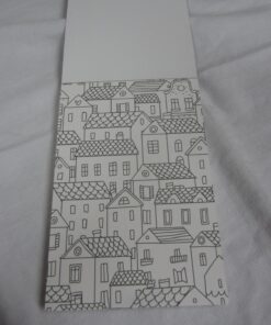 Color Therapy Coloring Books for Adult Relaxation DIY Stationery Cards Set with 32 Designs Coloring Stationery Note Cards Postcards, Hand Drawn Hand Written Greeting Card 67 716QaGAejL