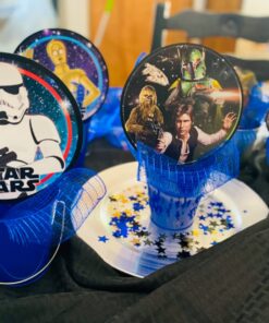 Star Wars™ Classic Value Pack Foil Swirl Decorations, Party Favor 10 716Qt1chdfL