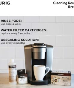 Keurig Brewer Cleaner Includes 14 oz. Descaling Solution, Compatible Classic/1.0 & 2.0 K-Cup Pod Coffee Makers 21 716RSb8ELNL