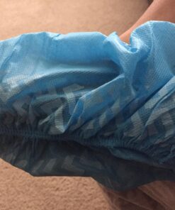 Cleaing Disposable Boot & Shoe Covers Non Slip 100 Pack (50 pairs) for Indoors Fit Shoe Sizes Women's 7 to Men's 12 Large / 50 Pairs 34 716Rb4MKqjL