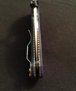 Spyderco Manix 2 Signature Knife with 3.37" CPM S110V Steel Blade and Durable Dark Blue G-10 Handle - PlainEdge - C101GPDBL2 39 716S1izrBNL