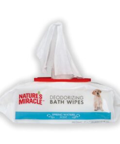Alternative view of Nature's Miracle Deodorizing Bath Wipes for Dogs