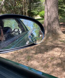 Ampper Blind Spot Mirror, 2" Round HD Glass Frameless Convex Rear View Mirror, Pack of 2 39 716SVozzcFL