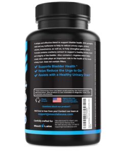 Bladder Control UTI Cranberry Supplement for Women & Men - Potent Blend of Pumpkin Seed oil, Cranberry Extract & Vitamin D3 - Urinary Tract Infection Treatment - Overactive Bladder Control - 60 Caps Bladder Control for Women 23 716SttD2ejL