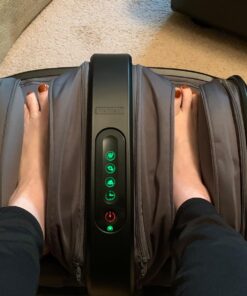 Nekteck Foot Shiatsu Massager for Circulation and Pain Relief, Smart Electric Massage Machine with Heat, Deep Kneading, Vibration, Compression for Feet, Calf, Arm Muscle Relax Black (APP Control) Black - APP Control 27 716TPAhMXML