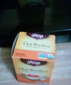 Yogi Tea, Chai Rooibos, 16 Count Cinnamon 16 Count (Pack of 1) 5 716Twciz4L