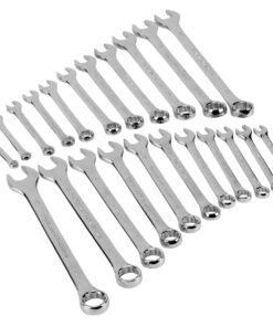 Performance Tool W1069 22-Piece SAE and Combination Metric Wrench Set with Organizer Rack SAE/Metric Combo Wrench Set (22pc) 18 716U6SvAeuL