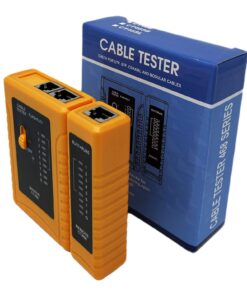 iMBAPrice - RJ45 Network Cable Tester for Lan Phone RJ45/RJ11/RJ12/CAT5/CAT6/CAT7 UTP Wire Test Tool 1-Pack RJ45/RJ11 Wire Continuity Tester 24 716W0Xf3rGL