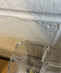 Ikee Design Clear Acrylic Makeup Organizer, Elegant Makeup Storage Organizer for a Stylish Vanity, Bathroom, or Dresser Décor, Clear Design for Easy Visibility and Quick Access 1) 1 Top 4 Drawers 61 716W1lfF58L