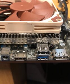 Noctua NH-L9i, Premium Low-Profile CPU Cooler for Intel LGA1200 & LGA115x (Brown) 31 716W2czkfpL