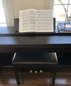 Yamaha YDP143R Arius Series Console Digital Piano with Bench, Dark Rosewood 143 9 716WBBMQPL