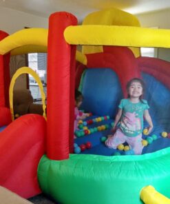 Little Tikes Double Fun Slide 'n Bounce Bouncer 27 716WpZUF wL