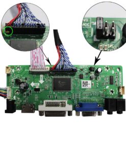 HD-MI VGA DVI Audio LVDs Controller Board 30 pin for 17" 19" 1280x1024 M170EG01 M170EN01 M170EN06 M170ETN01 1 LCD Gaming Screen Panel 23 716XGtsDMsL