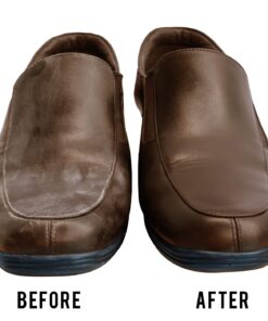 Jobsite Premium Leather Boot & Shoe Polish Cream - Restores, Conditions & Polishes - 3 oz Medium Brown 28 716XyEJ5QrL