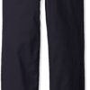 Eddie Bauer Boys' Twill Pant (More Styles Available) Big Boys 12 Basic Navy 17 716Y16SE6VL