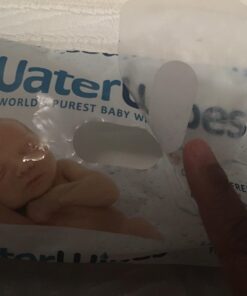 WaterWipes Plastic-Free Original-baby Wipes, 99.9% Water Based Wipes, Unscented & Hypoallergenic for Sensitive Skin, 540 Count (9 packs), Packaging May Vary 39 716YNAyKaL