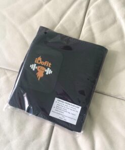 iDofit Waist Trimmer Belt, Sweat Wrap for Fat Burning, Sauna Belt Waist Trainer Stomach Shaper for Women & Men M: 8" Wide x 42" Long 40 716Yn8ZeqjL