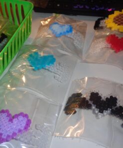 Perler Beads Fuse Beads for Crafts, Black, Small, 6000pcs Bucket 25 716YoGygZQL