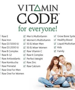 Garden of Life Vitamin K2 and K1, Vitamin Code Vegan K Complex Vitamin for Bone Strength and Heart Health, Vitamin K1 and K2, Omega Rich Flax Seed Oil, Trace Minerals, Probiotics, 60 Day Supply Unflavored 60 Count (Pack of 1) 10 716Z2aOTfXL