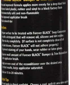 Forever Black Bumper & Trim 6 Oz. (New Improved Formula & Larger Size) 6oz Bottle 29 716ZGmg8XL 1