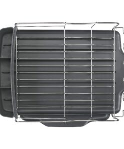 Polder KTH-615 Dish Rack & Tray 4 PC Combo– Advantage System Includes Rack, Drain Tray, Removable Drying Tray & Cutlery Holder – Stainless Steel & Plastic 4-piece 46 716ZOlNAqfL