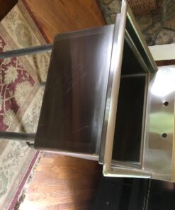 GRIDMANN 30" Wide Stainless Steel Kitchen Prep & Utility Sink, 1 Compartment NSF Commercial Sink with 24" x 24" Bowl for Restaurant, Laundry, Garage 47 716a9YgDTL 3