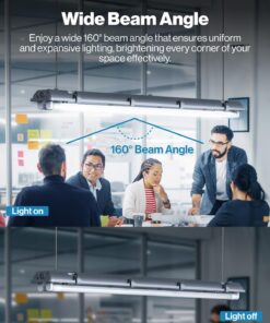 Sunco 10 Pack T8 LED 4FT Tube Light Bulbs Ballast Bypass Fluorescent Replacement 5000K Daylight 18W Frosted Cover Retrofit Single Ended Power (SEP) Commercial Grade - UL 10 Count (Pack of 1) 31 716aPMvYPL