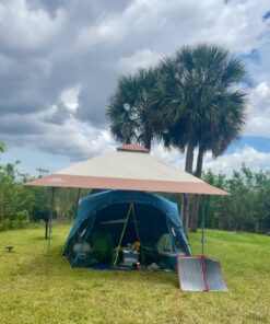 Coleman Back Home Pop-Up Canopy Tent, 13x13ft Portable Shade Shelter Sets Up in 3 Minutes with UPF 50+ Sun Protection, Great for Campsite, Park, Backyard, Tailgates, Beach, Festivals, & More 36 716af2ZpJOL