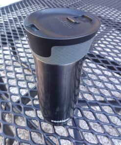 Contigo West Loop Stainless Steel Vacuum-Insulated Travel Mug with Spill-Proof Lid, Keeps Drinks Hot up to 5 Hours and Cold up to 12 Hours, 16oz Black 50 716auzKiLDL