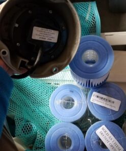 Intex N/AA Replacement 29007E Swimming Pool Filter Cartridge H-6 Pack, White 9 716bR66sMUL